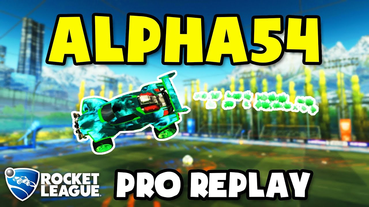 Alpha54 Pro Ranked 2v2 #9 - Rocket League Replays - YouTube