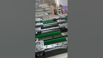 Ring guide conveyor line,linear guide rail,conved guide rail#linearmotion #curvedmotion #customized