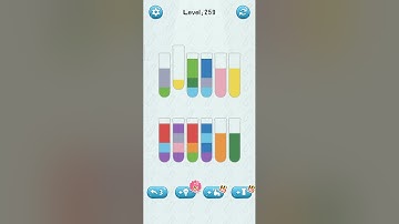 water sort jigsaw puzzle game level 259 Numpuz android ios games gameplay funny gaming all level