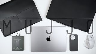 Unboxing Some Must-Have Mujjo Accessories For Your Macbook Pro Iphone