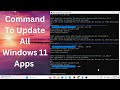 Update All Windows Applications in One Go | Winget Upgrade 2024