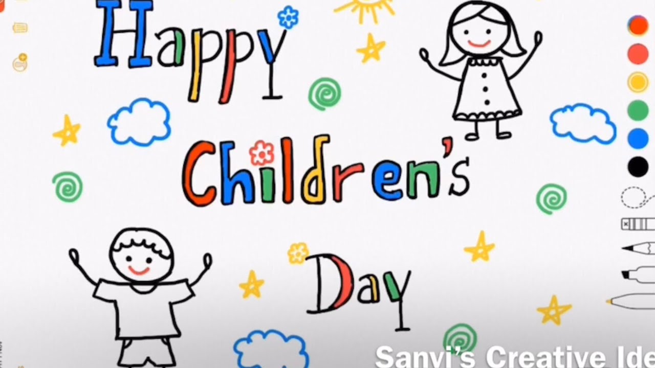 Children S Day Chart For School