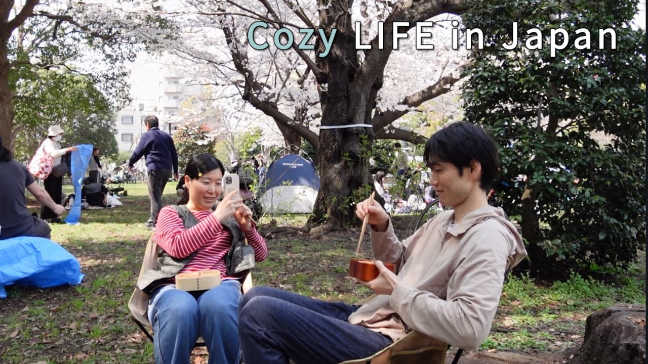 Cozy LIFE in Japan 🇯🇵: Cherry Blossom Days in Tokyo 🌸 Homemade Bento & Quiet Joy