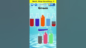 Water Sort Puzzle💧Color Liquid Pouring Game💧Level 30 #shorts #short #youtubeshorts #viral
