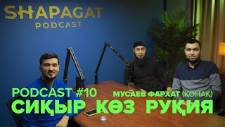 Podcast #10 - Жын кіру, Сиқыр, Көз тию, Руқия | Шапағат Подкаст