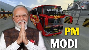 Scania Double Decker Coach Mod || Drive Proton Bus Simulator 2024 Gameplay