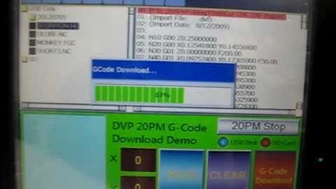 20PM G-Code Download function