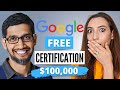 Make 100k working from home with free google certification trainings