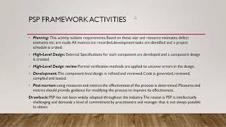 personal software process