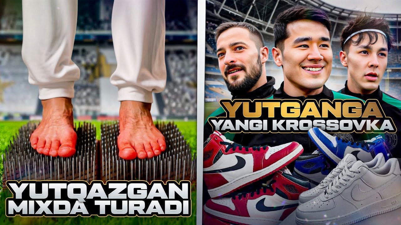 GOL URIB YANGI KROSSOVKA YUTIB OL! Yutqizgan mixda 1 minut turadi…