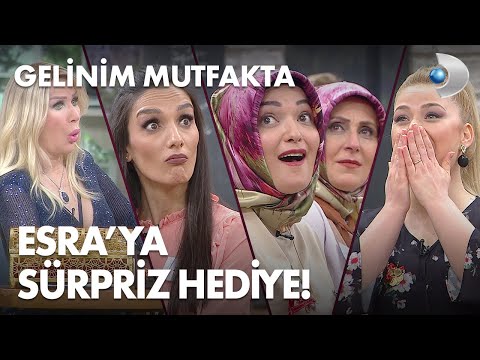 Esra'ya, eşinden herkesi hayran bıraktıran sürpriz! Gelinim Mutfakta 648. Bölüm