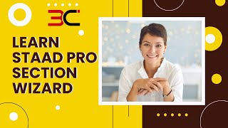 section wizard in staad pro how to