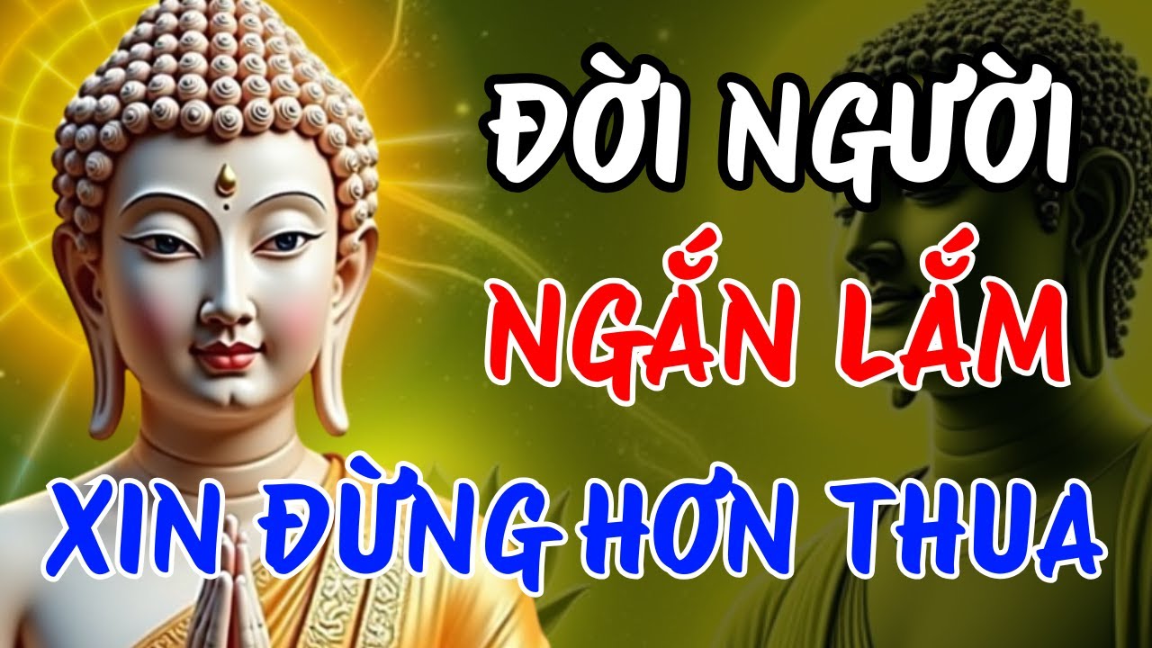 Phật Dạy: Đời Người Ngắn Lắm - Xin Đừng Hơn Thua | Lời Thức Tỉnh Nhẹ Nhàng Cho Tâm Hồn Mỏi Mệt