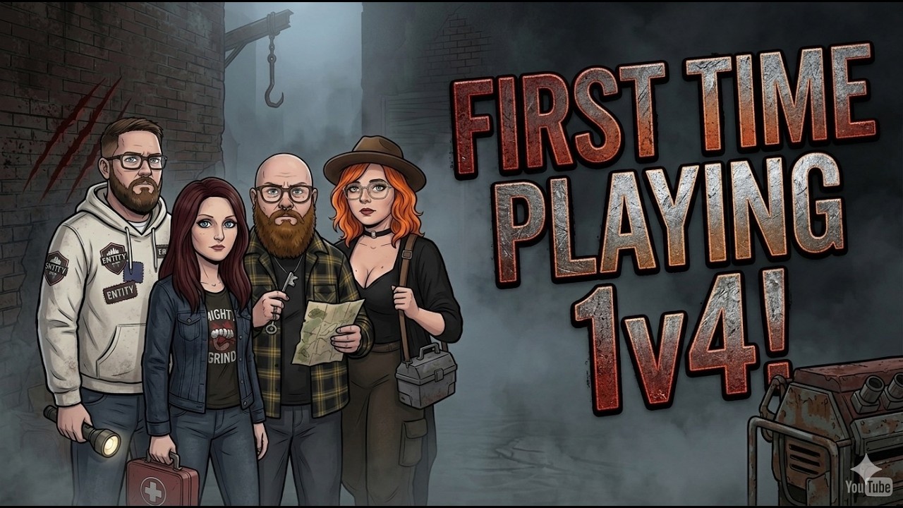 Dead By Daylight - First Time Playing 1v4 - YouTube