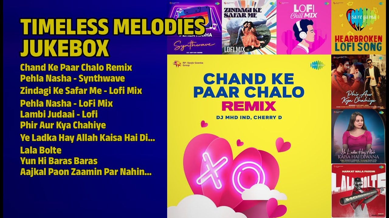 दिल छू लेने वाले गाने | DJ MHD IND Songs | Chand Ke Paar Chalo Remix | Pehla Nasha  Synthwave