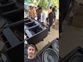 DJ SARZAN cabinet haush sound testing#automobile  #dj video