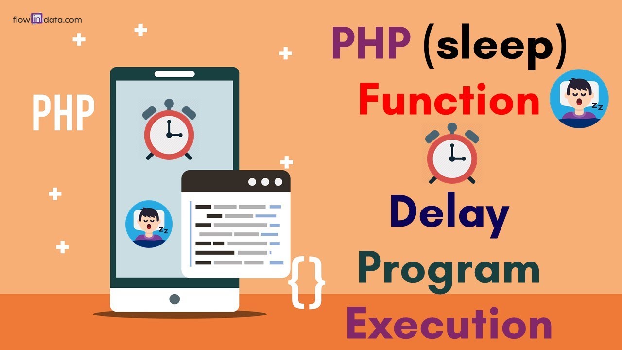 php sleep  New  PHP sleep Function - Delay Program execution