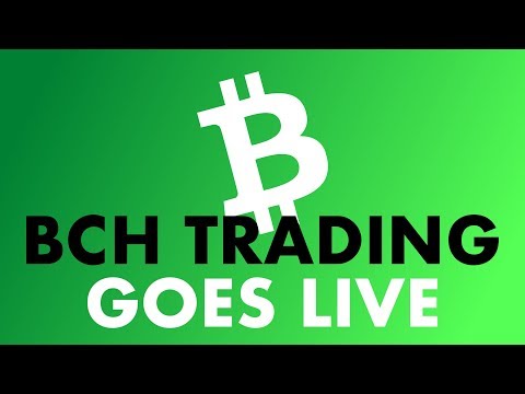 The Moment BITCOIN CASH Went Live on GDAX - Price Plummets Fast