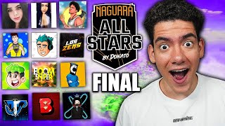 LA GRAN FINAL DE LA NAGUARA ALLSTARS EN NORTE !! TORNEO DE YOUTUBERS  DIA 3 l TheDonato Free Fire