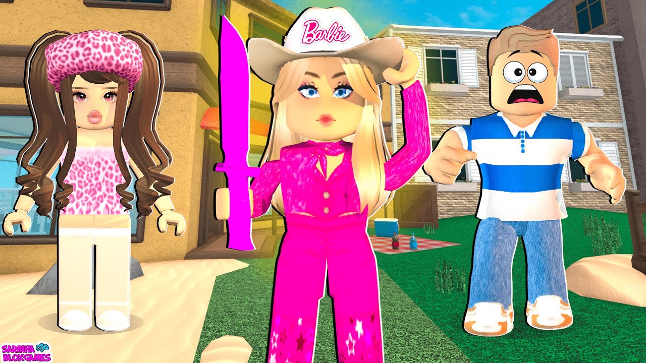 VIRAMOS A BARBIE E O KEN no MURDER MISTERY 2 - ROBLOX