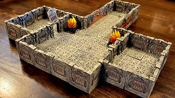 Dwarven Forge Den of Evil Room Set Overview