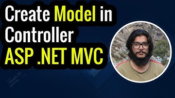 ✔️ Create Model in Controller ASP .NET MVC Hindi/Urdu