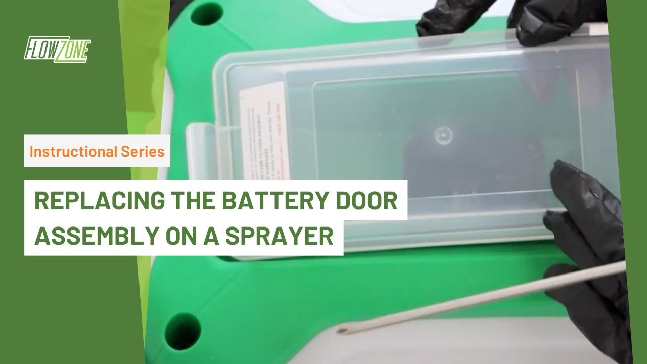 Tall Battery Door | FlowZone® Sprayer Accessories