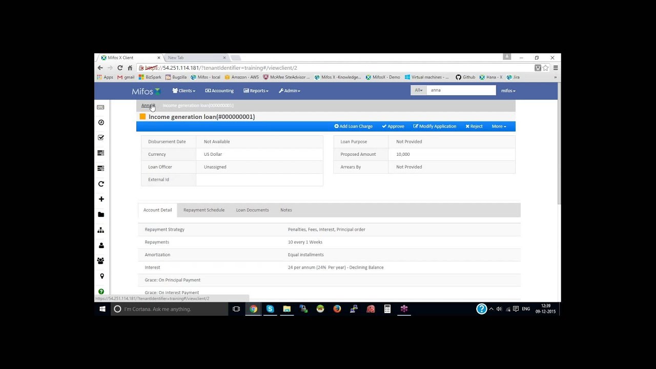 Mifos X Training   Loan Process