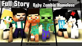 Full Story |Sad Young Zombie Homeless : VT Minecraft Animation