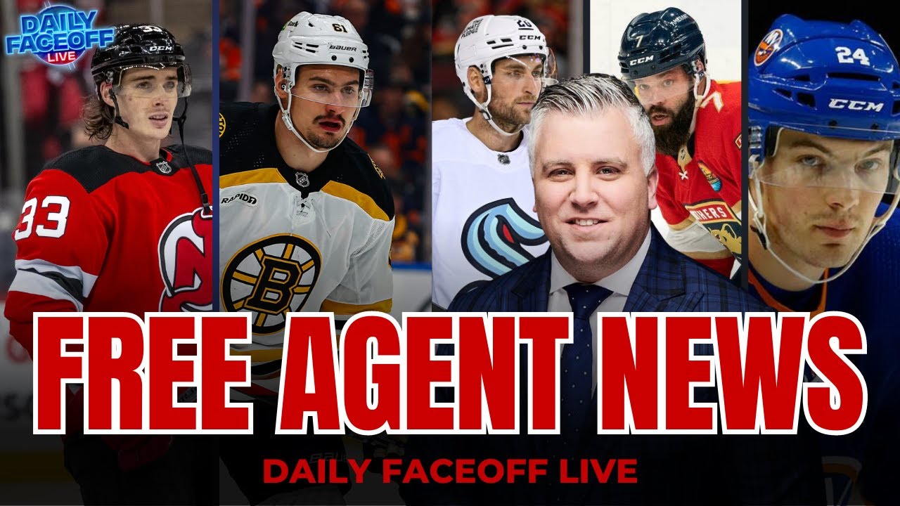 Upcoming NHL Free Agency News Defensemen Market Daily Faceoff Live