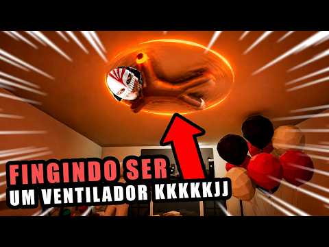 FINGINDO SER UM VENTILADOR E *GIRANDO*! KKKKKKJJJ - PROP HUNT MECHA CHAMELEON