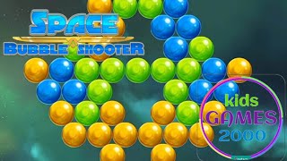 Bubble Shooter Space @kidsgames2000 screenshot 5