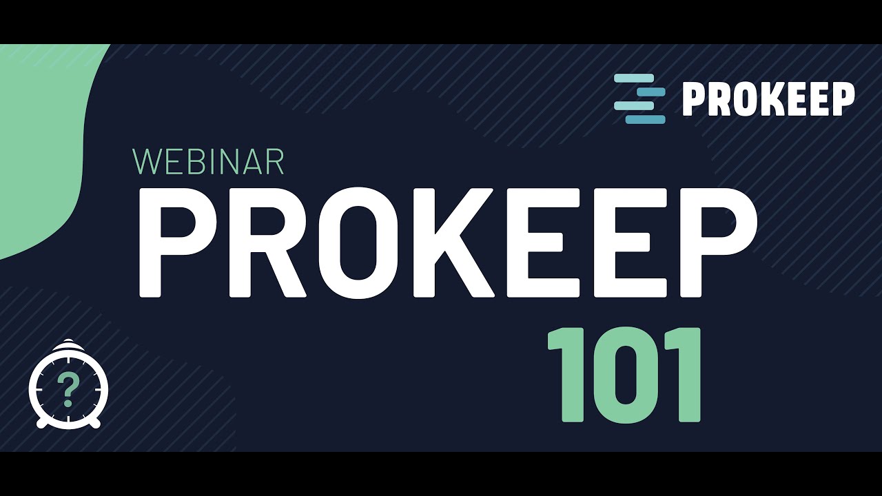 Prokeep 101 | February 2025 - YouTube