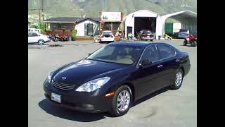 2138 - 2002 Lexus ES300 Black 108k