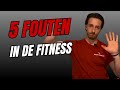 5 fouten die ervoor zorgen dat je in de fitness geen progressie maakt