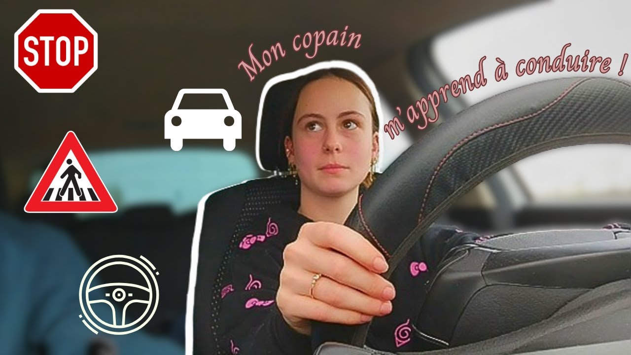Mon copain m'apprend à conduire 🚗