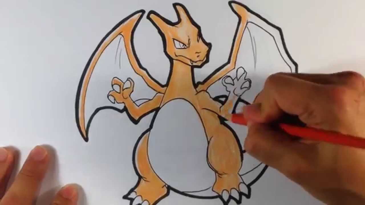 How to Draw Pokemon - Charizard - Easy Things to Draw ...