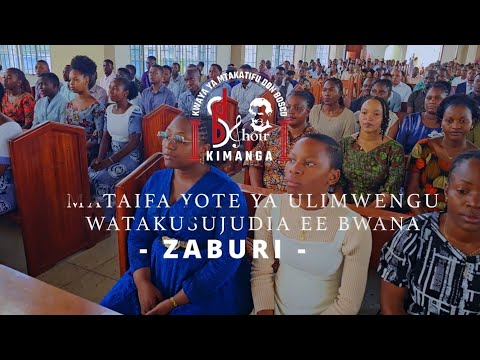 Mt. Don Bosco Kimanga - Zaburi Dominika ya Epifania (Live Performance)