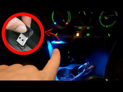 USB led подсветка на любой автомобиль 👉 Подсветка салона за 100 рублей из Китая с алиэкспресс