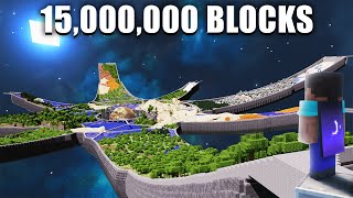 I Built A MEGA STRUCTURE In Minecraft