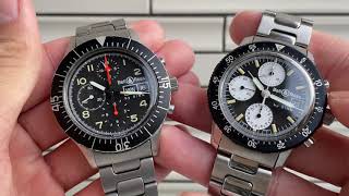 第359集  Bell&Ross by Sinn 156軍錶歷史上集/偶然出現的混血兒/珍貴不復再Double Name年代北約空軍手錶