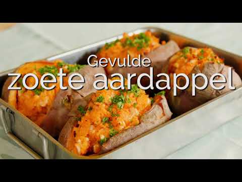 Hoe maak je gevulde zoete aardappel? PuurGezond