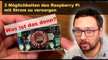 3 Möglichkeiten den Raspberry Pi mit Strom zu versorgen