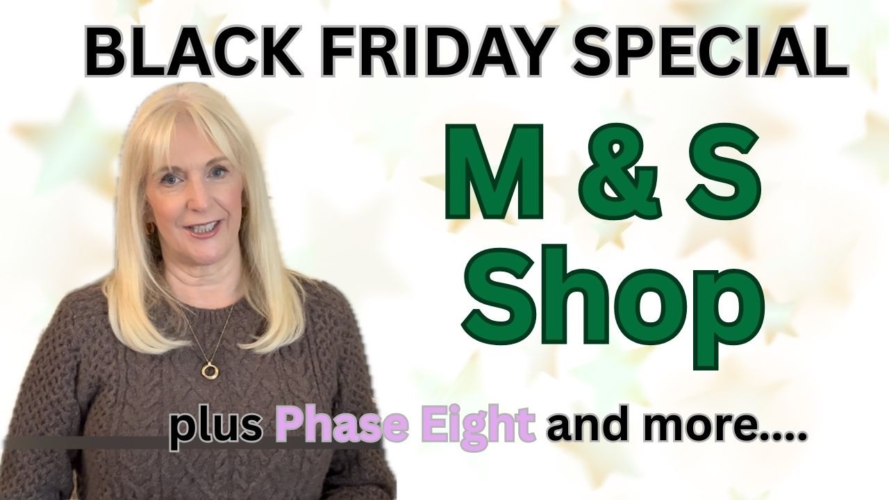 Marks and Spencers shop | Black Friday Fashion | + Phase Eight  and more | Midsize Fashion 50+