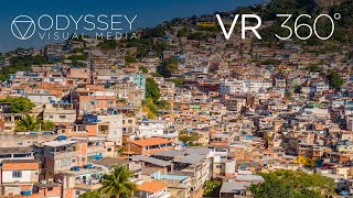 Rio de Janeiro Virtual Tour | VR 360° Experience | Favelas, Sugarloaf, Centro, City Brazil Brasil