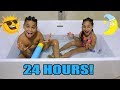 24-Hour Bathtub Challenge 🛁