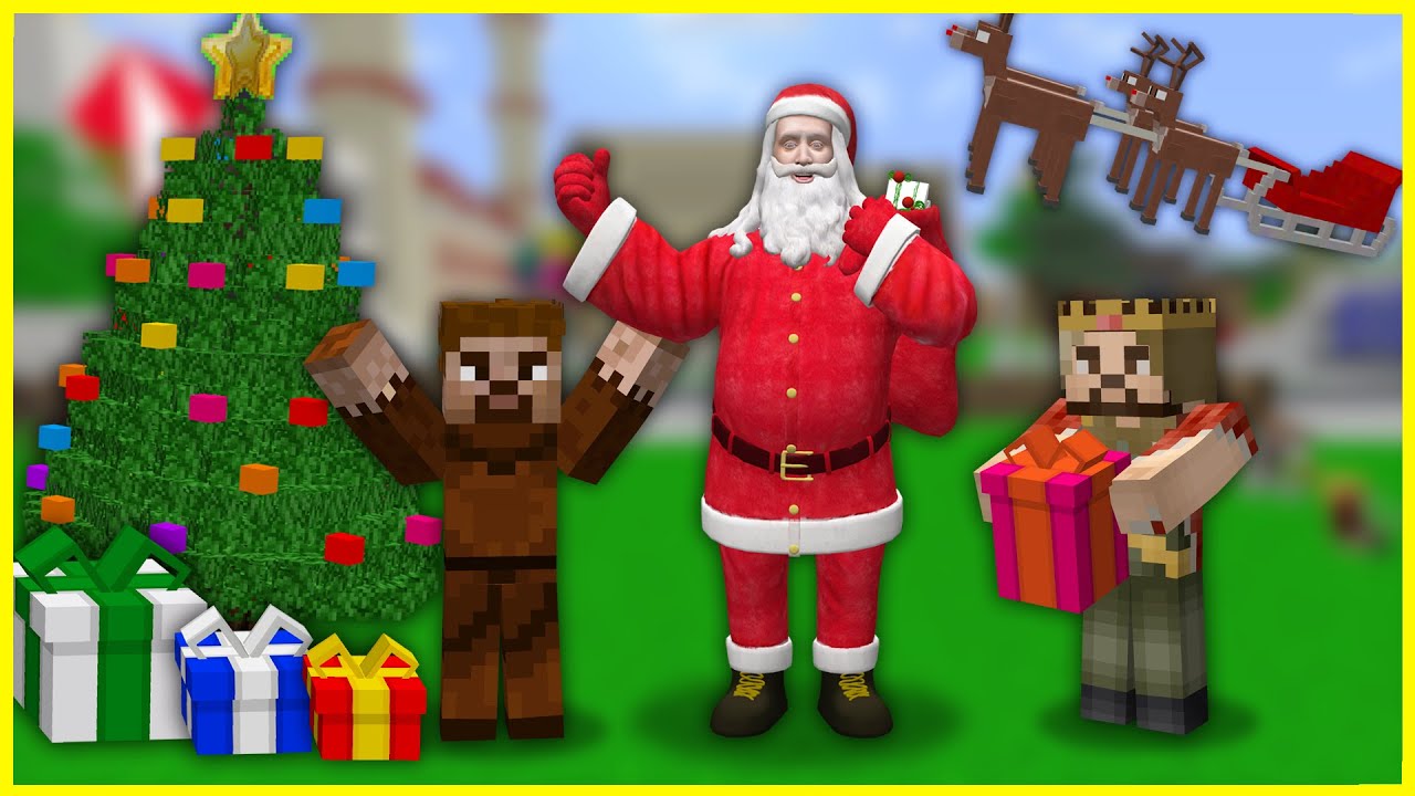 ŞEHİRDEKİ HERKES YILBAŞI KUTLADI! 🎄 – Minecraft ZENGİN FAKİR HAYATI