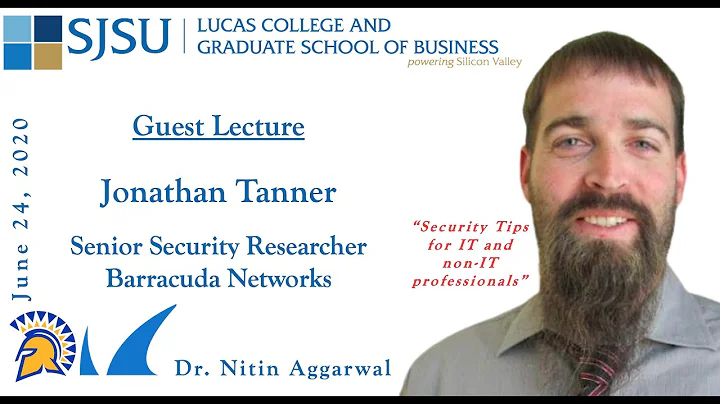 Cyber Security by Jonathan Tanner, Senior Security...