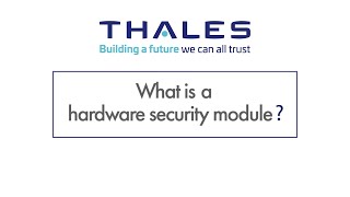 what is a hardware security module (hsm)?