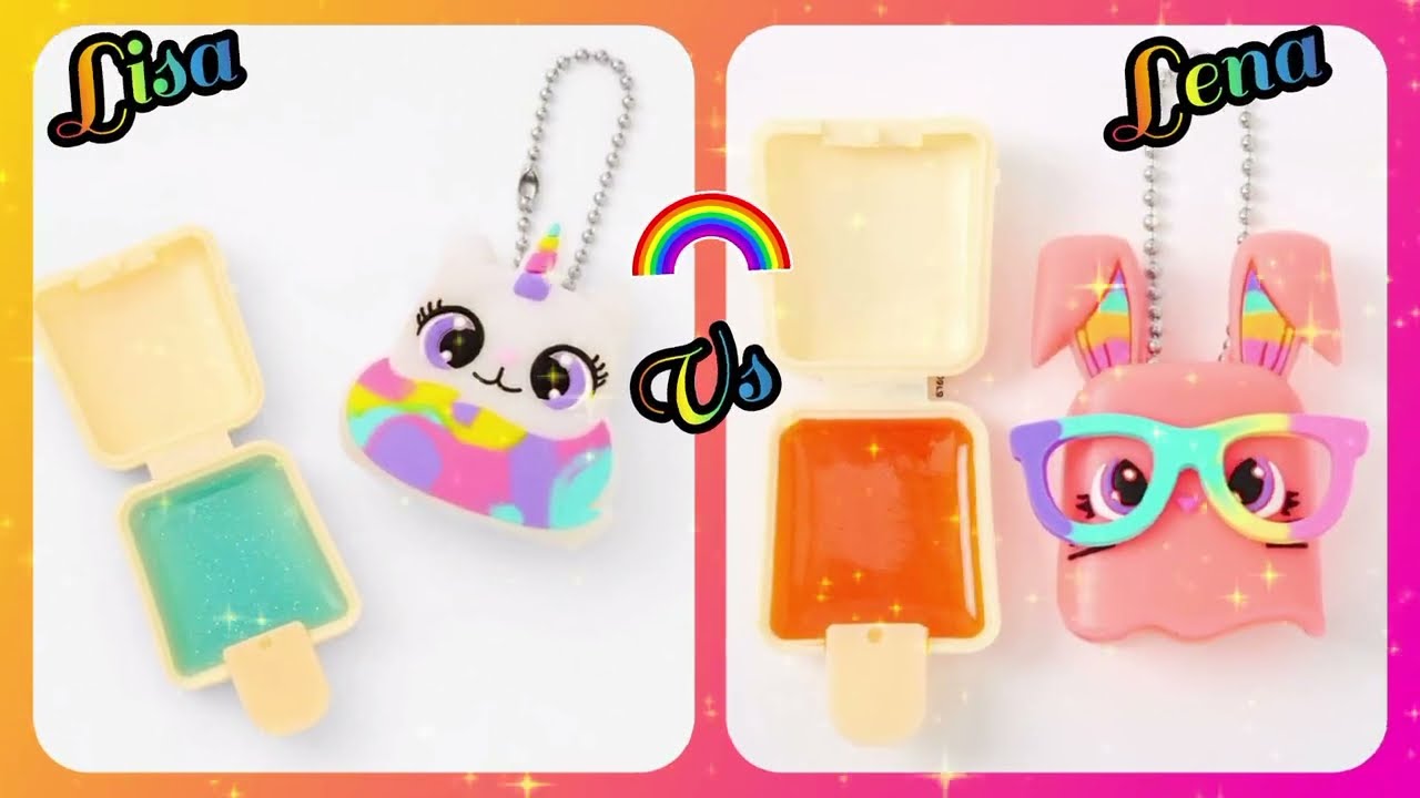 Lisa or Lena #different unicorn #items//(part#2)//chose your #choice Lisa or Lena 